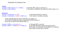 Examples of command lines