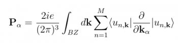 Berry's polarization